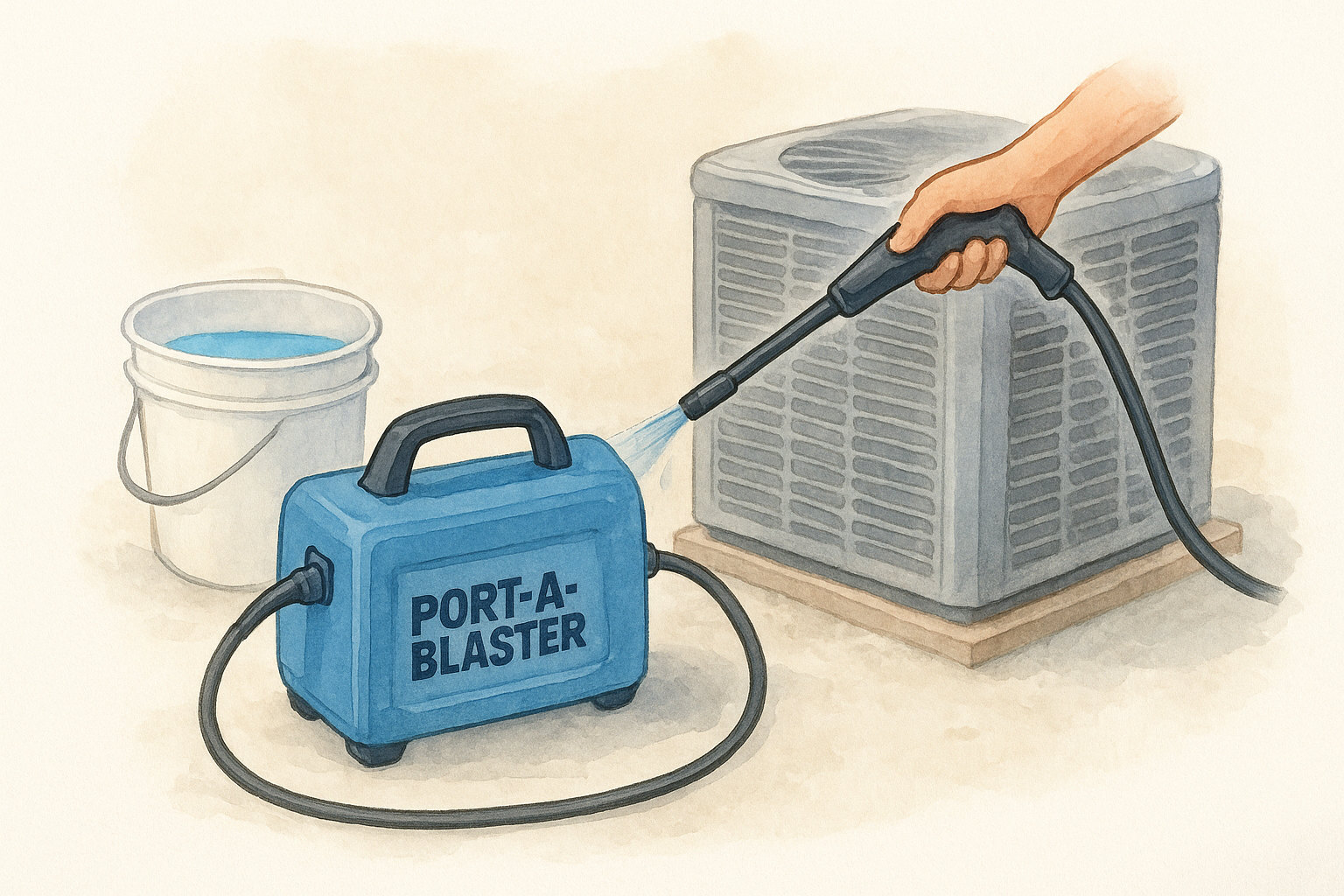 4. Supco Port-A-Blaster portable pressure washer
