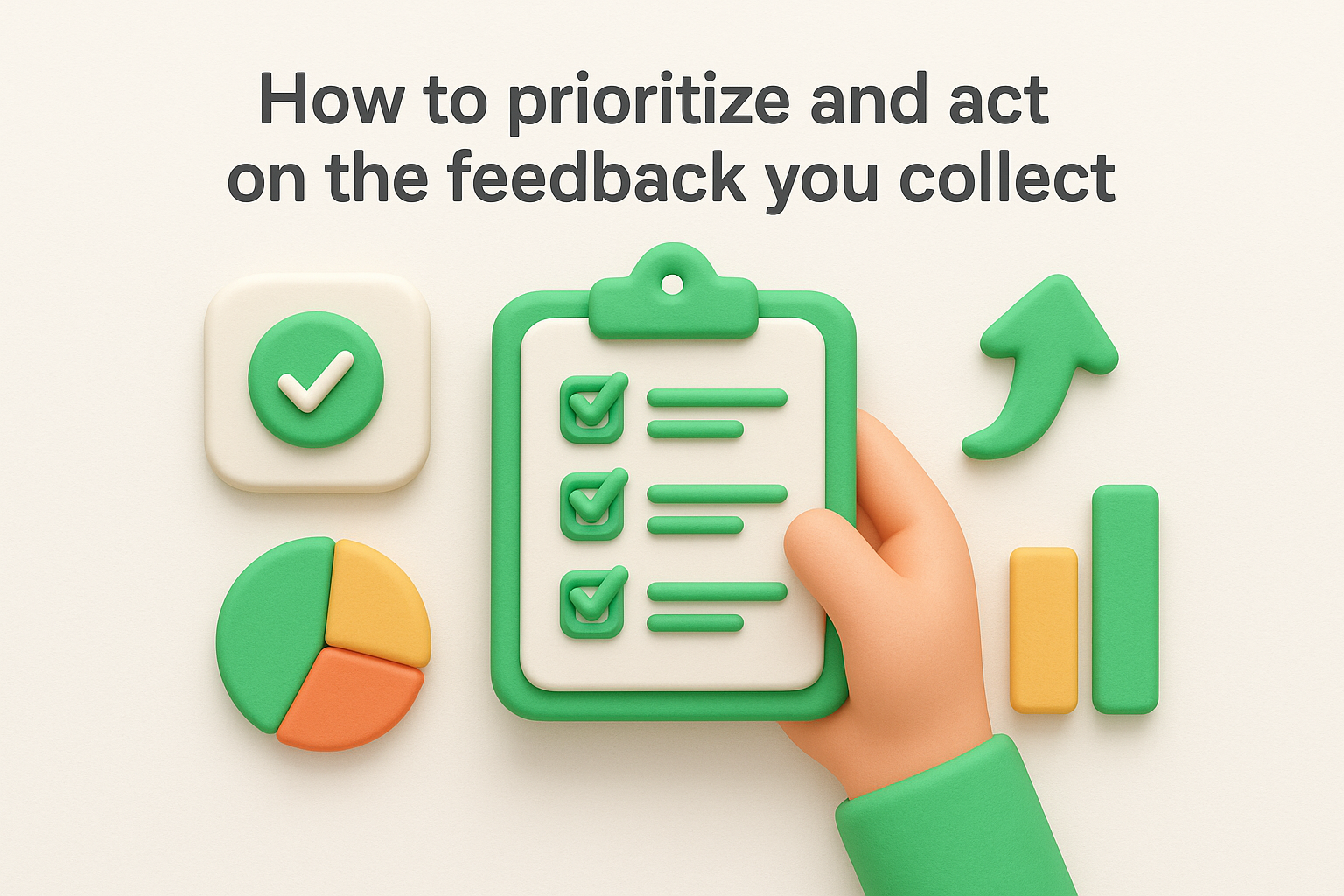 How to prioritize and act on the feedback you collect