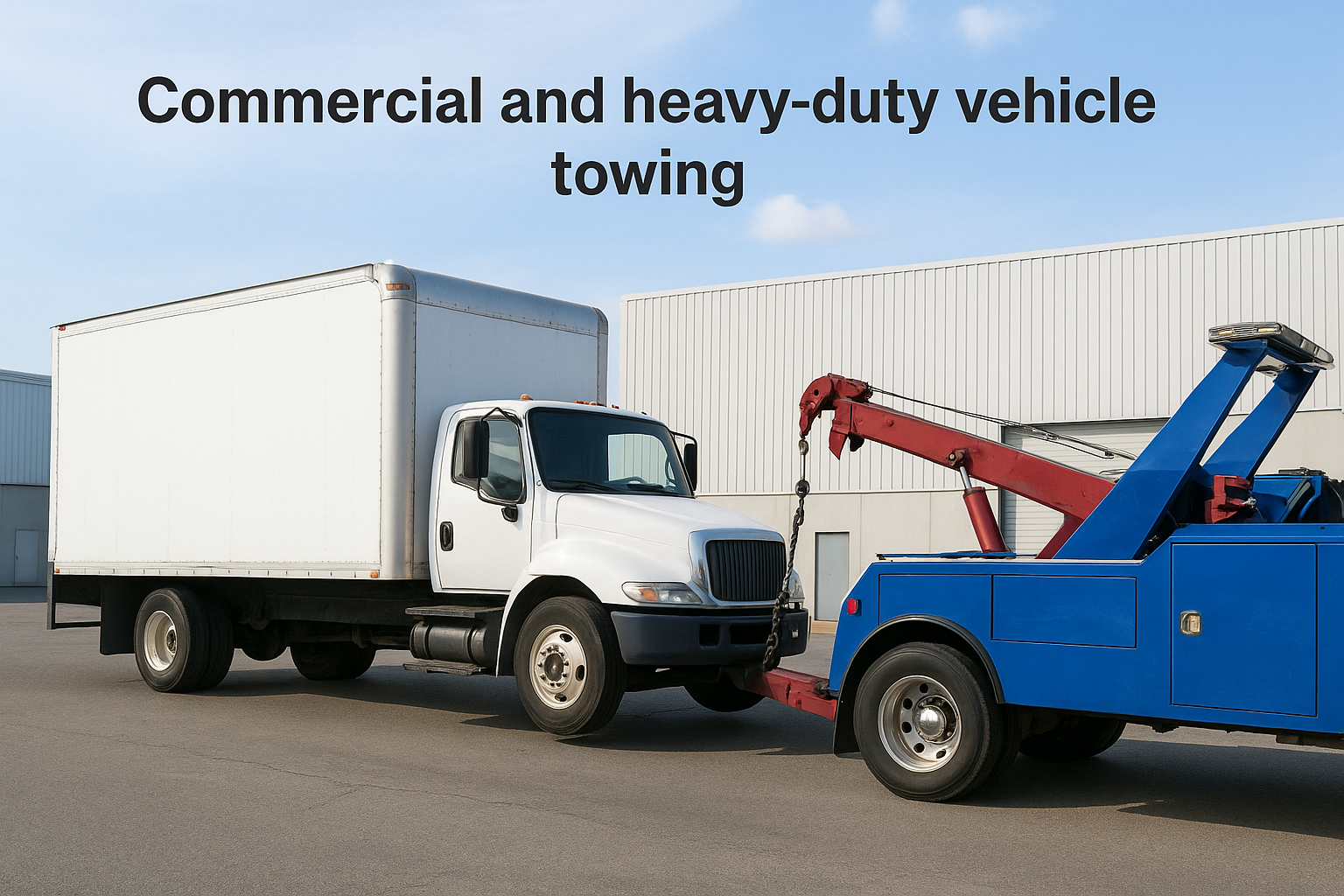 3. Commercial and heavy-duty vehicle towing