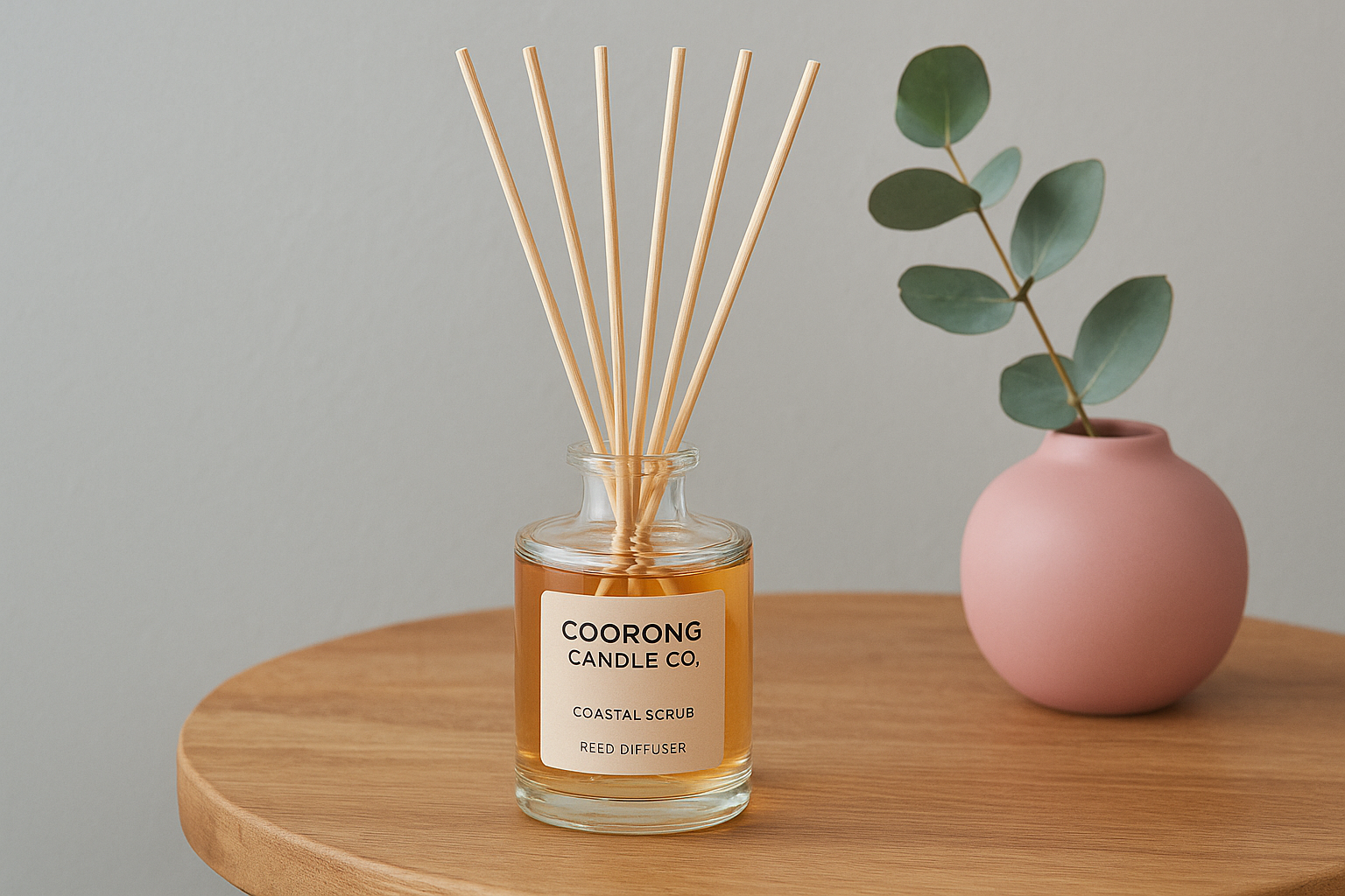 1. Coorong Candle Co. reed diffusers