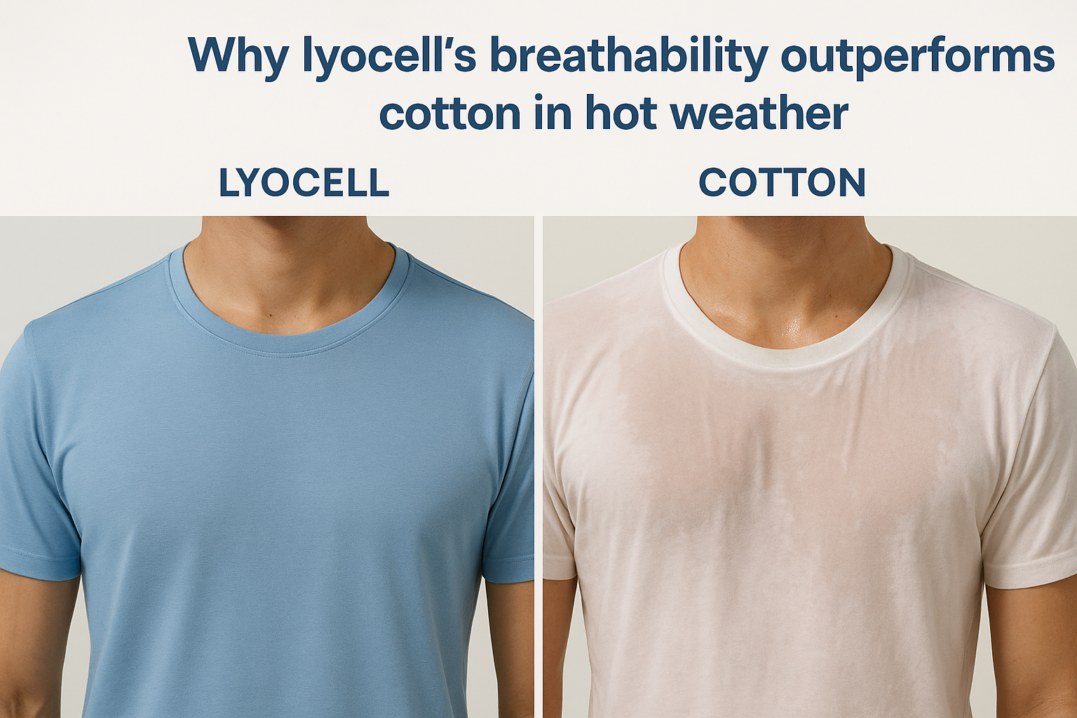 Why lyocell's breathability outperforms cotton in hot weather