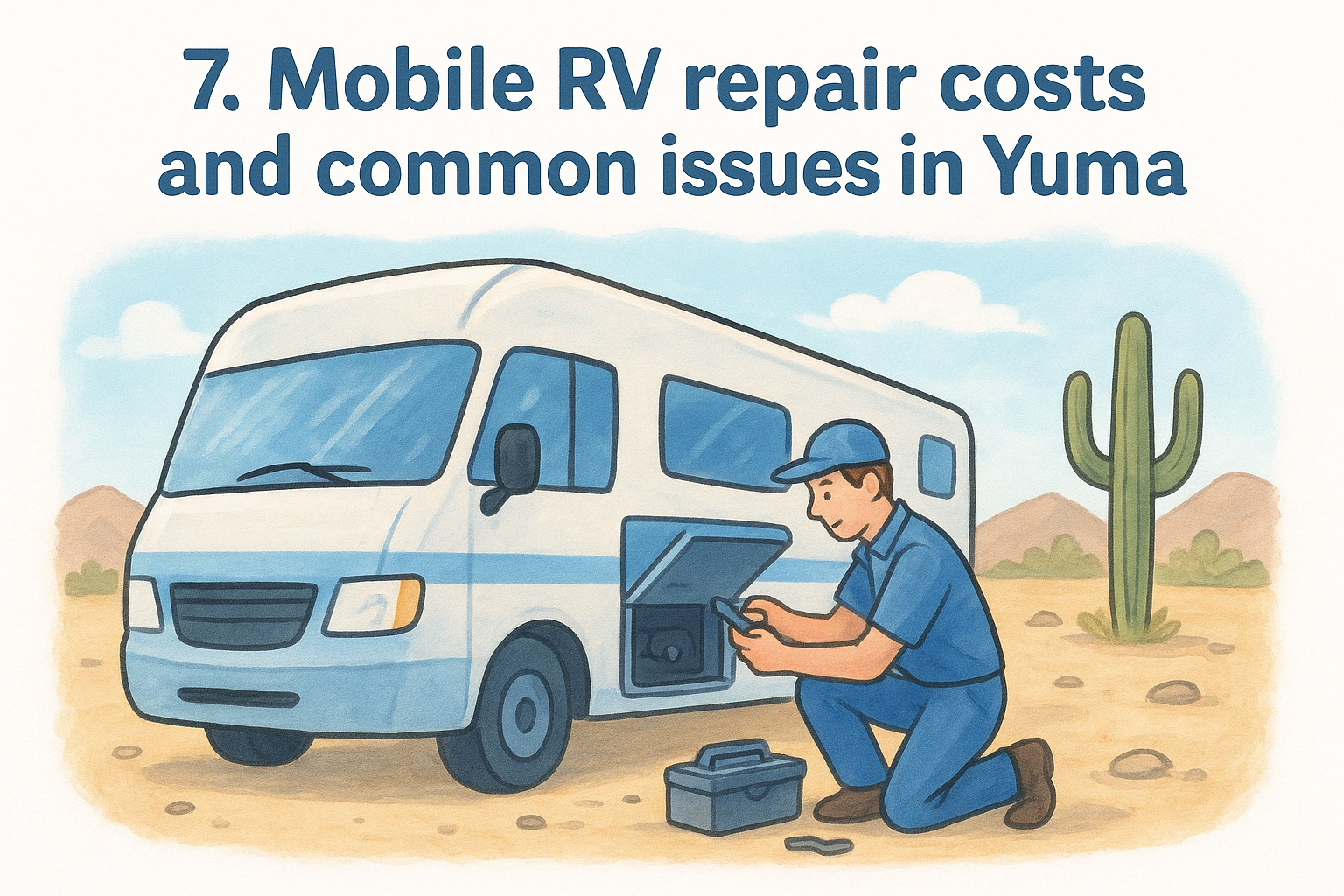 7. Mobile RV repair costs and common issues in Yuma