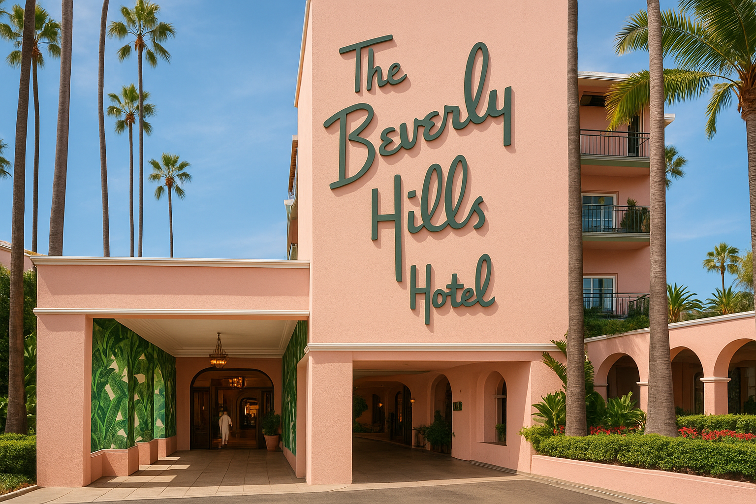 5. Step into Old Hollywood glamour at The Beverly Hills Hotel