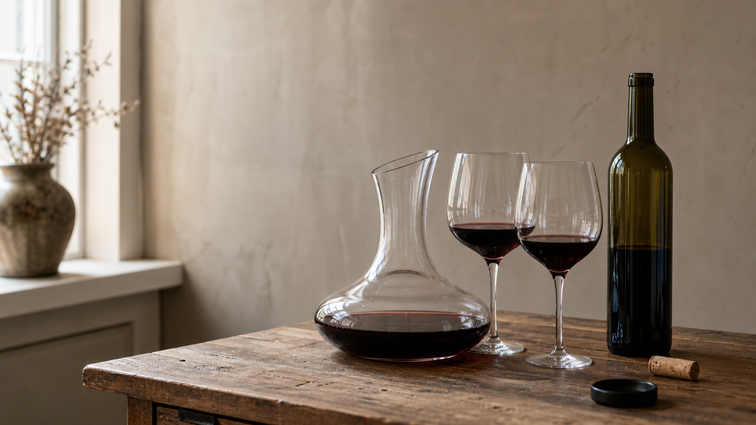 Coffret et accessoires de dégustation de vin pour papa à Noël