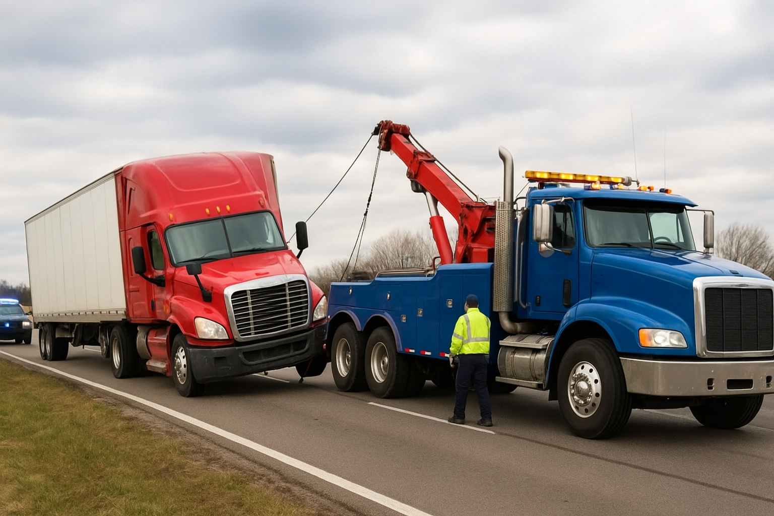 Towing Services near Me 24 Hour: Detroit's Fast Help 3. Accident recovery and heavy-duty towing
