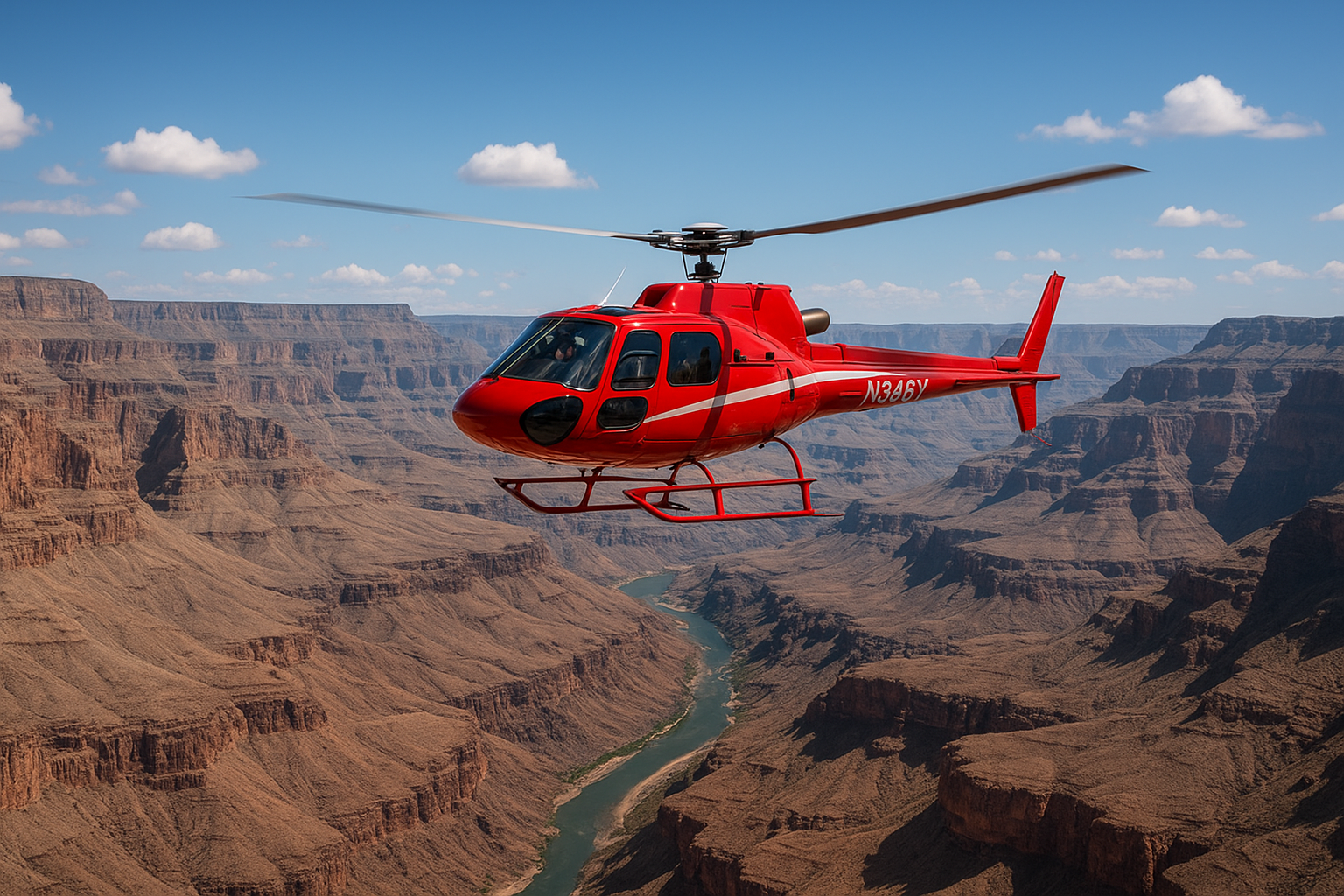 2. Grand Canyon West Rim Helicopter Tour
