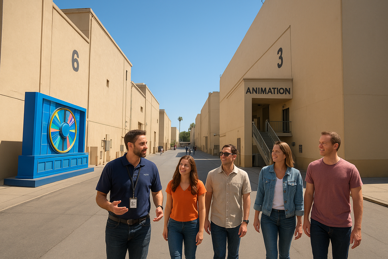 5. Sony Pictures Studio Tour