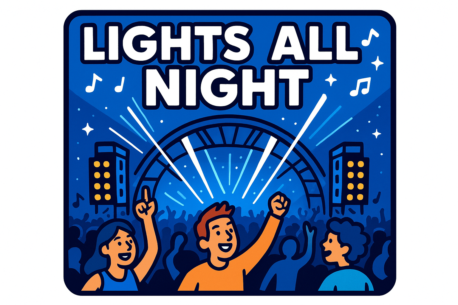 3. Lights All Night