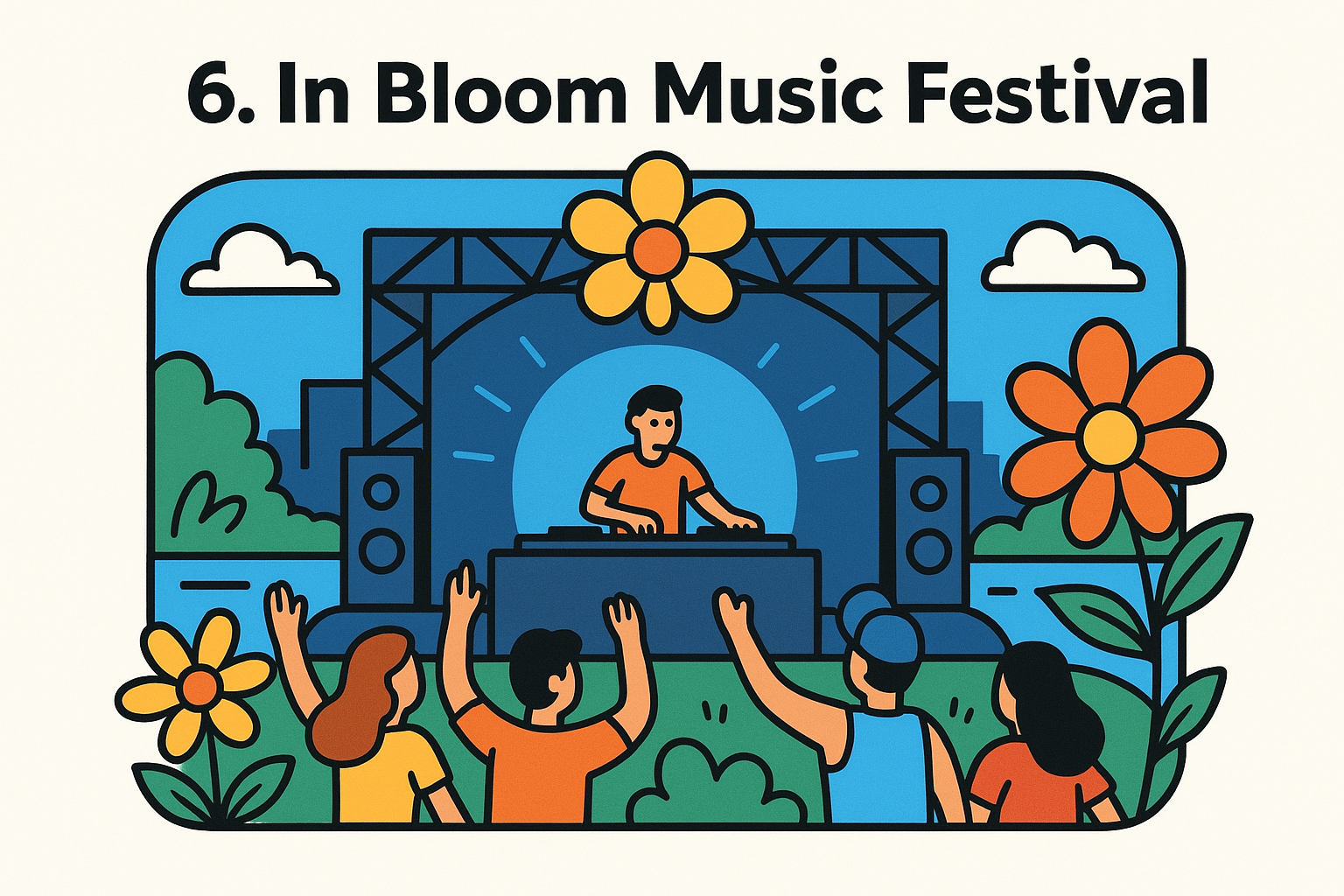 6. In Bloom Music Festival