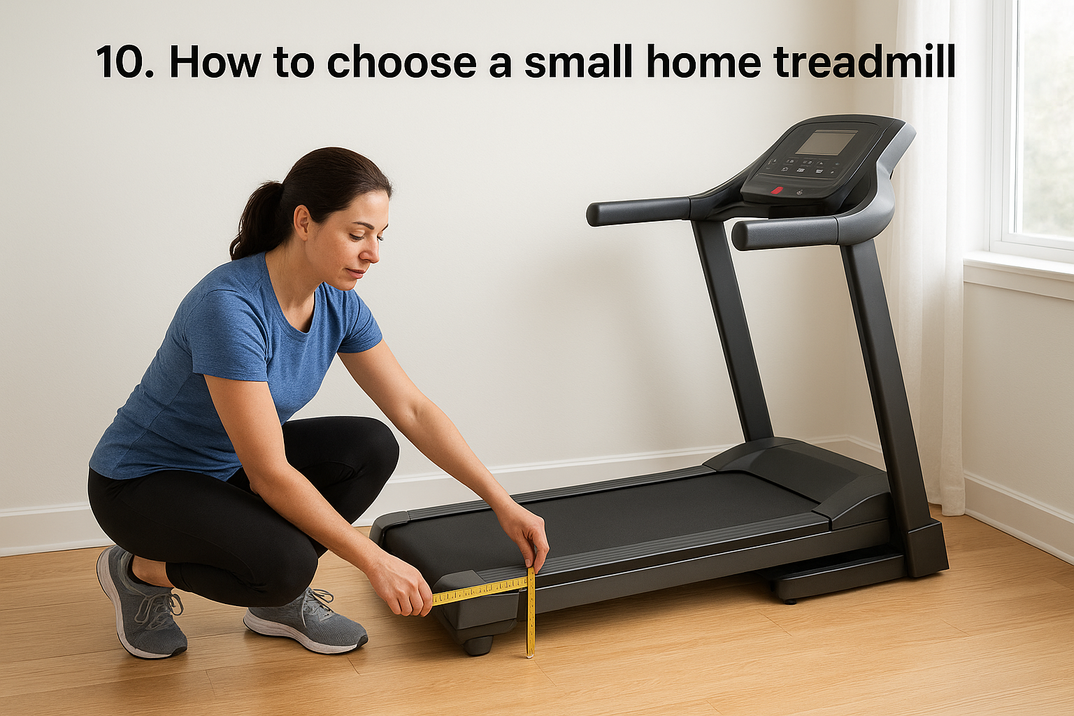 10. How to choose a small home treadmill