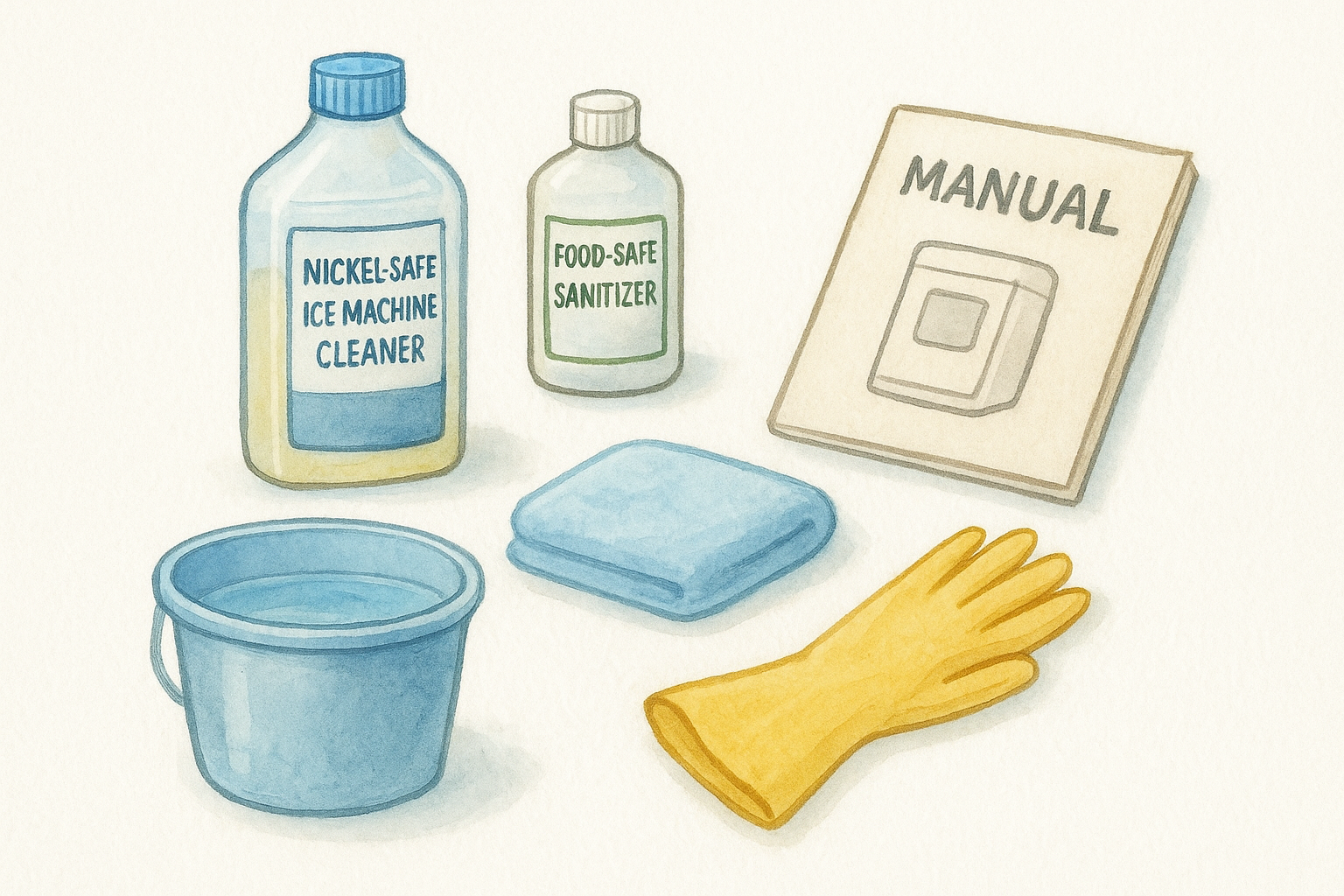 What you need before cleaning your Whirlpool ice maker