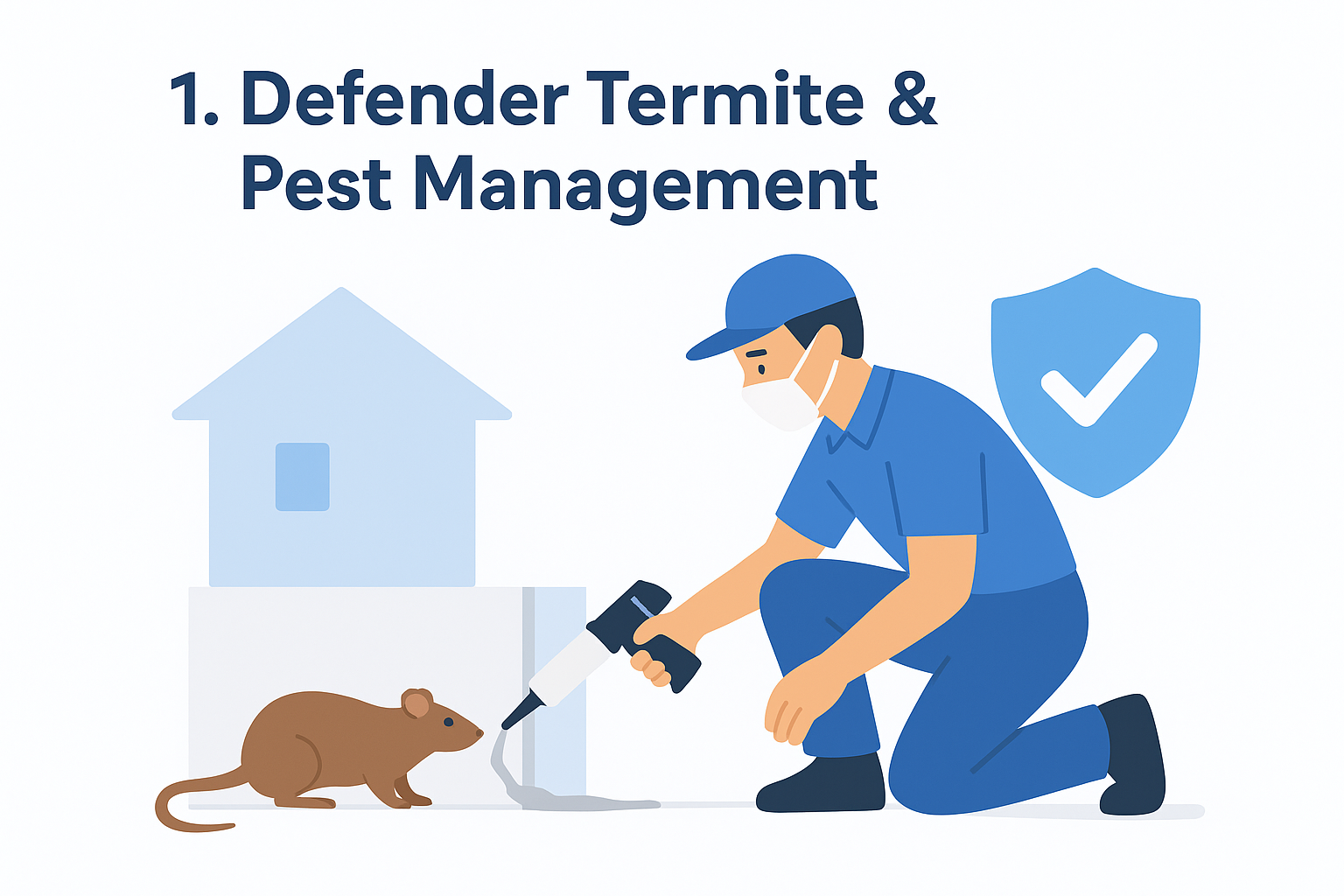 1. Defender Termite & Pest Management
