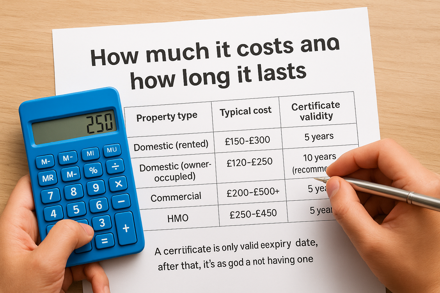 How much it costs and how long it lasts