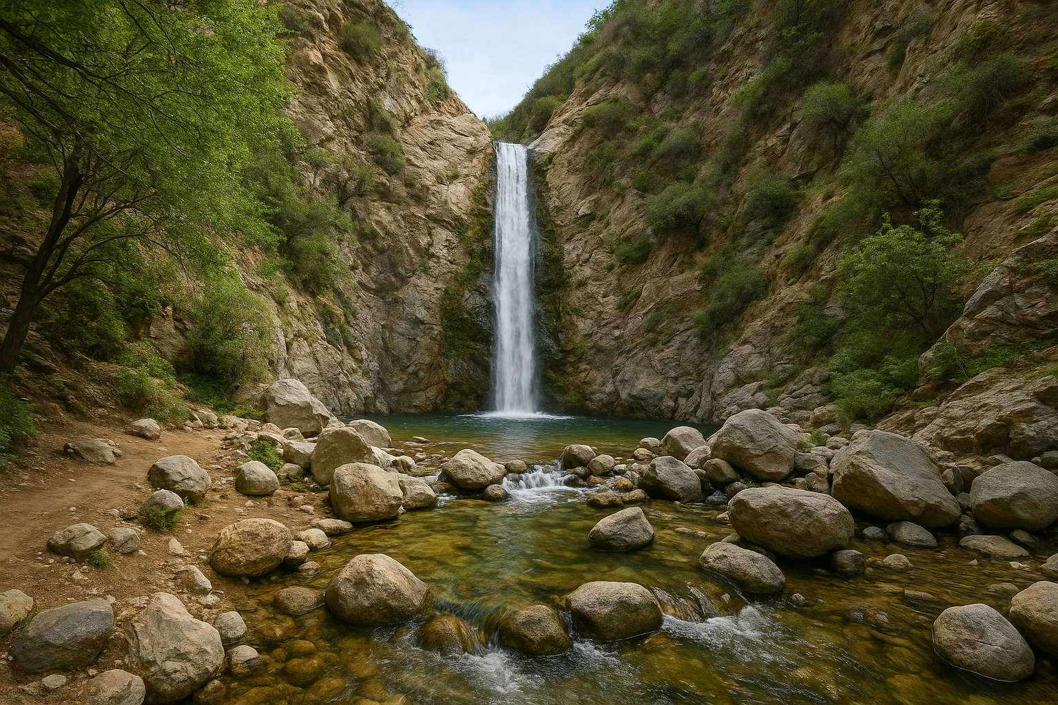 6. Chase a secret waterfall on the Eaton Canyon trail