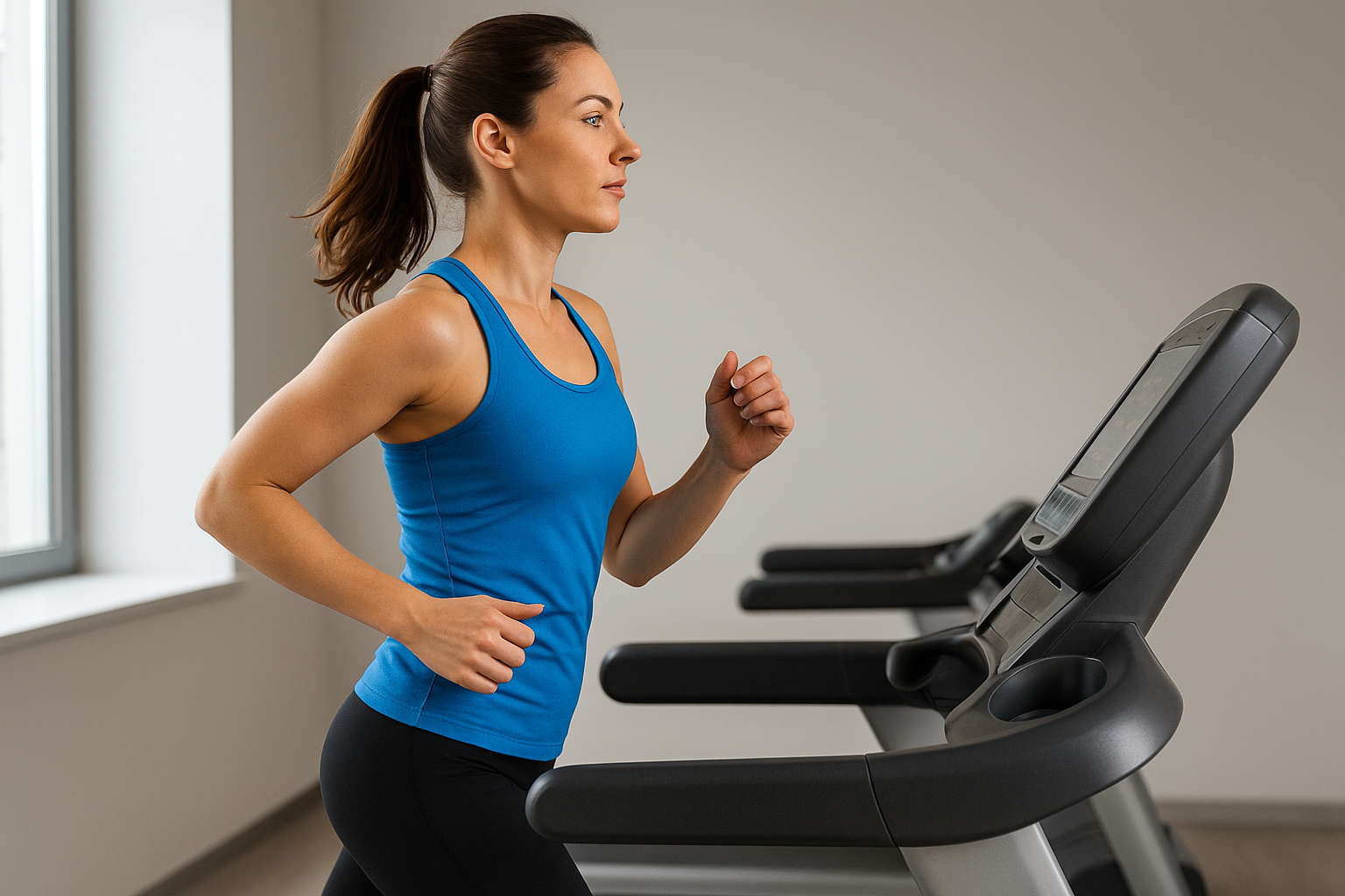 Let your arms swing naturally