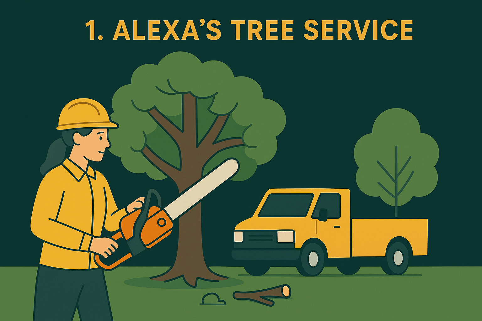 1. Alexa's Tree Service