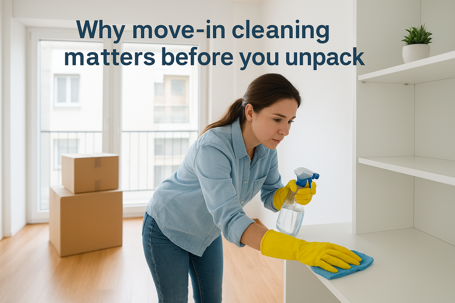 Why move-in cleaning matters before you unpack