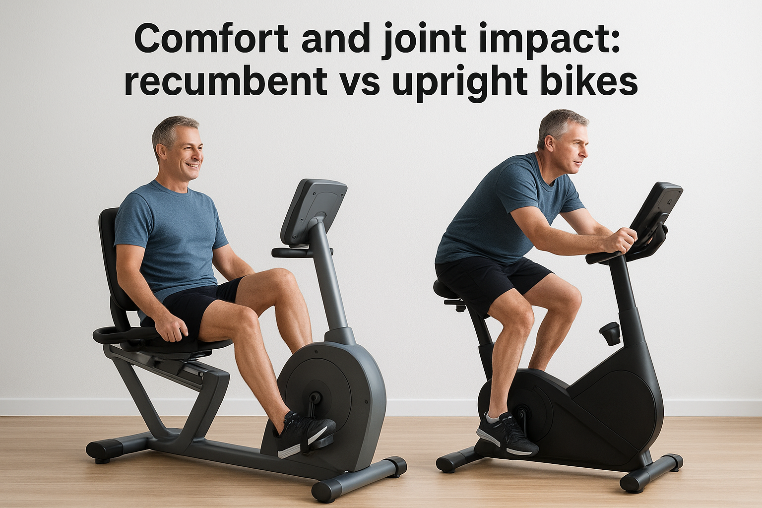 Comfort and joint impact: recumbent vs upright bikes