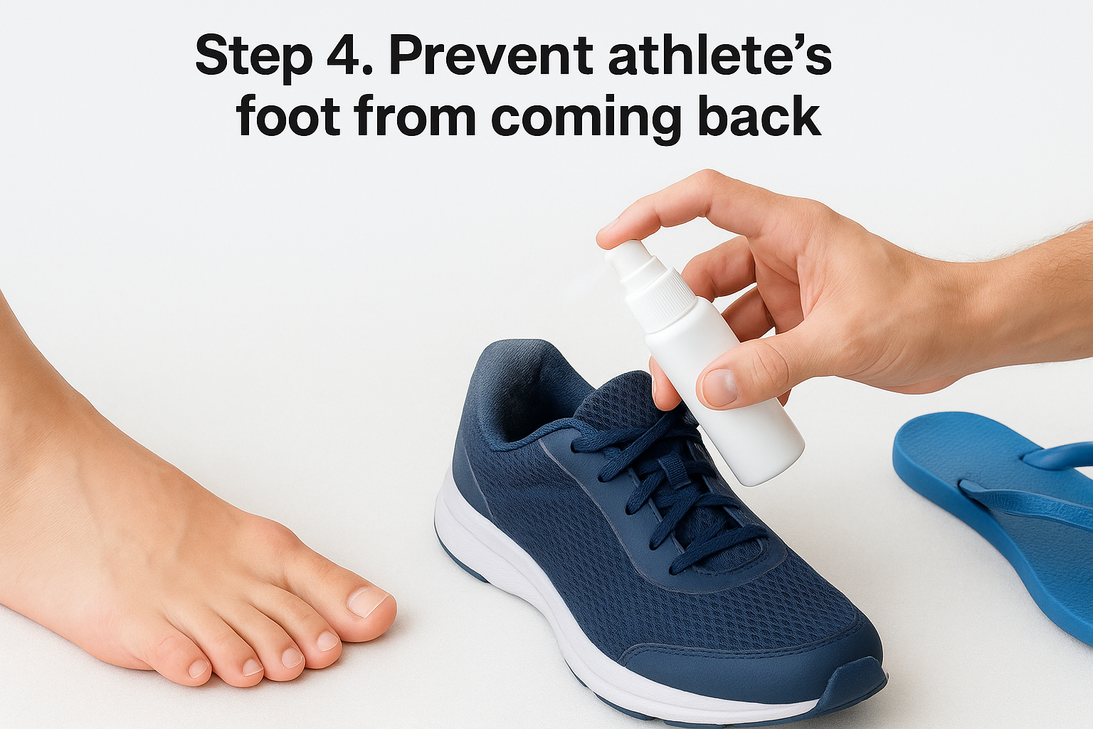 Step 4. Prevent athlete's foot from coming back