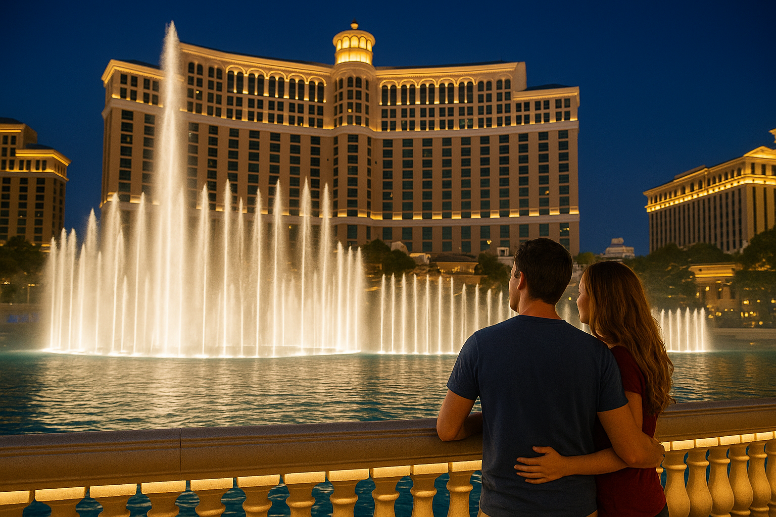 3. Watch the Fountains of Bellagio