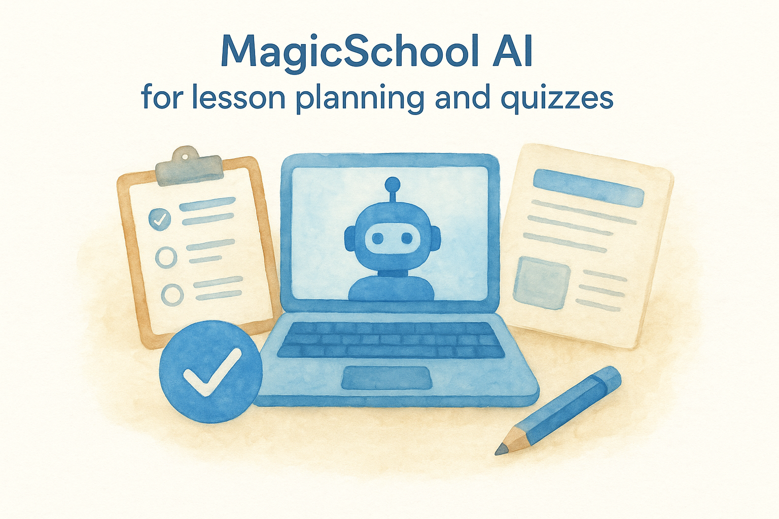 3. MagicSchool AI for lesson planning and quizzes