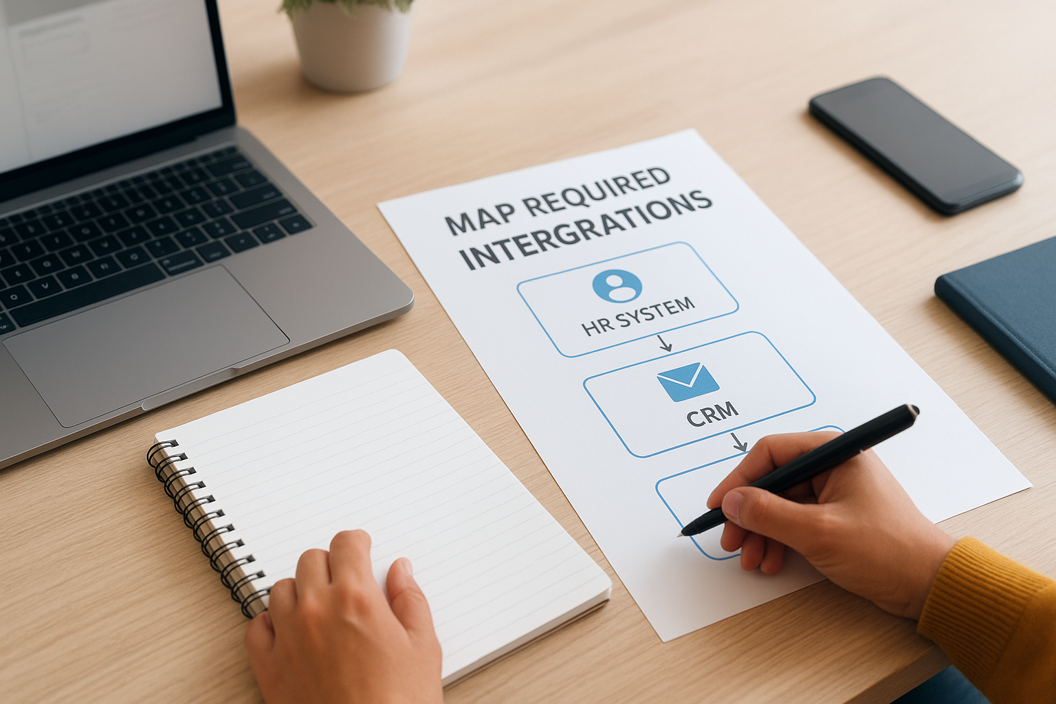 Map required integrations