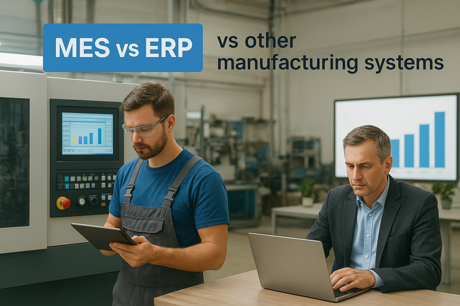 MES vs ERP vs other manufacturing systems