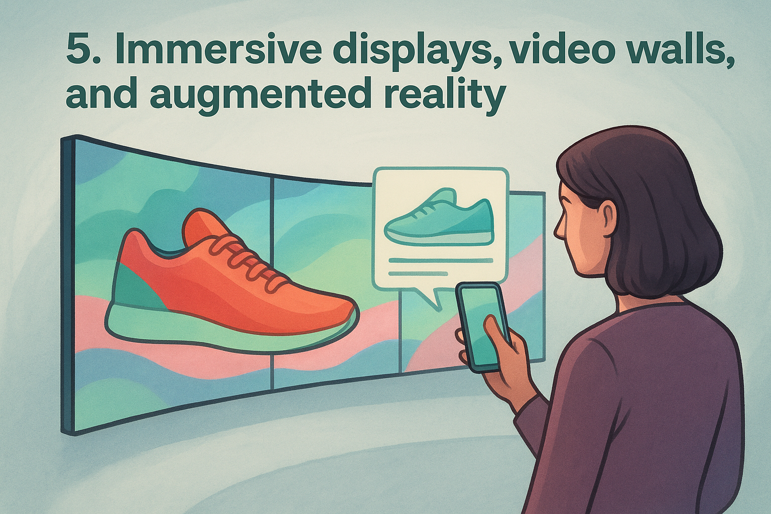 5. Immersive displays, video walls, and augmented reality