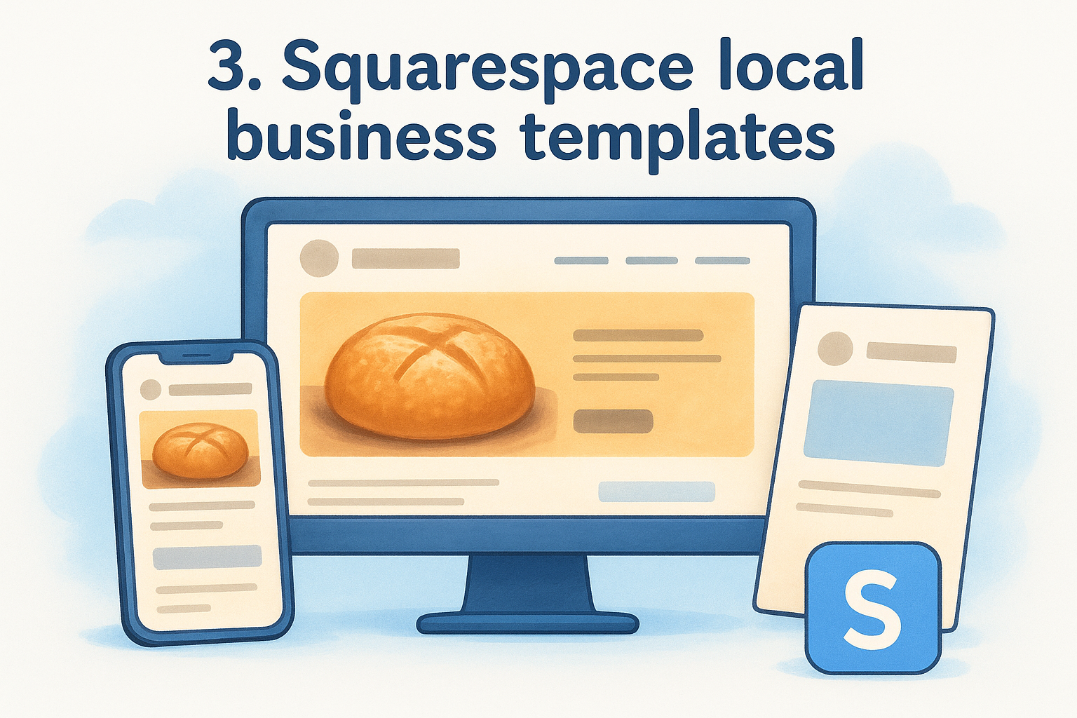 3. Squarespace local business templates