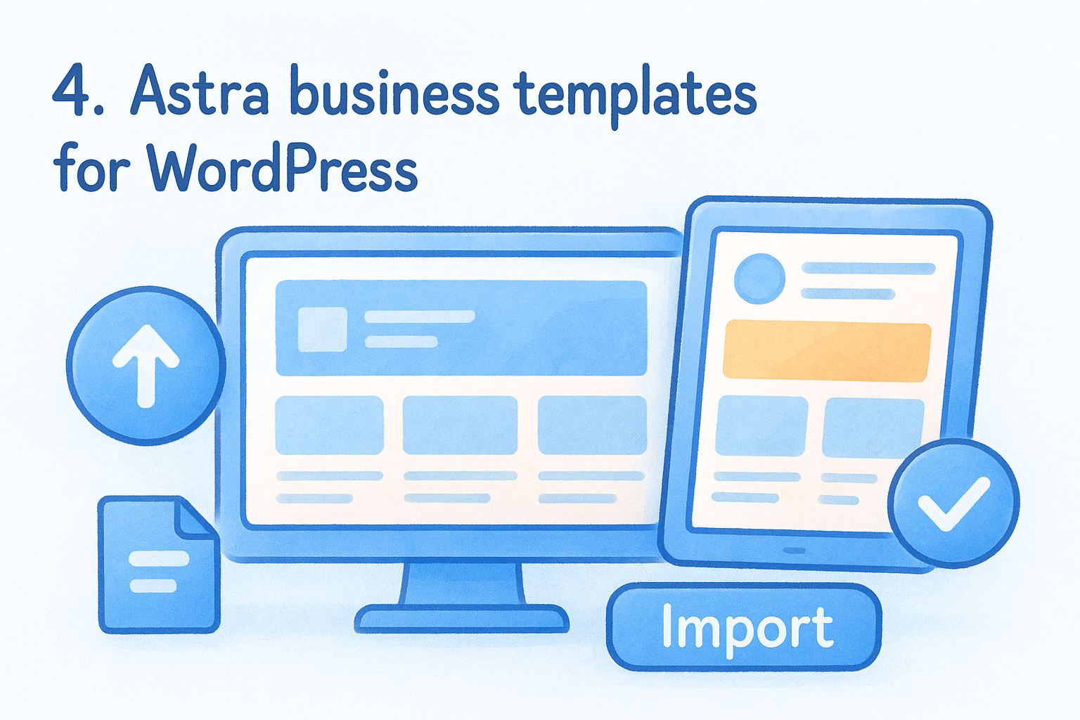 4. Astra business templates for WordPress