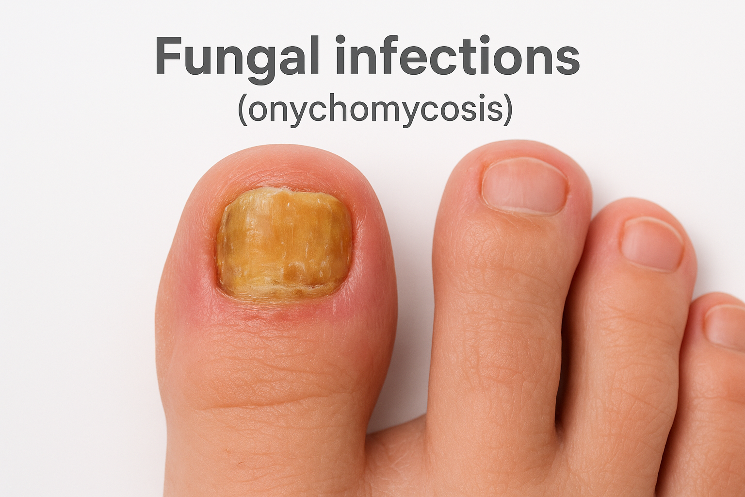 Fungal infections (onychomycosis)