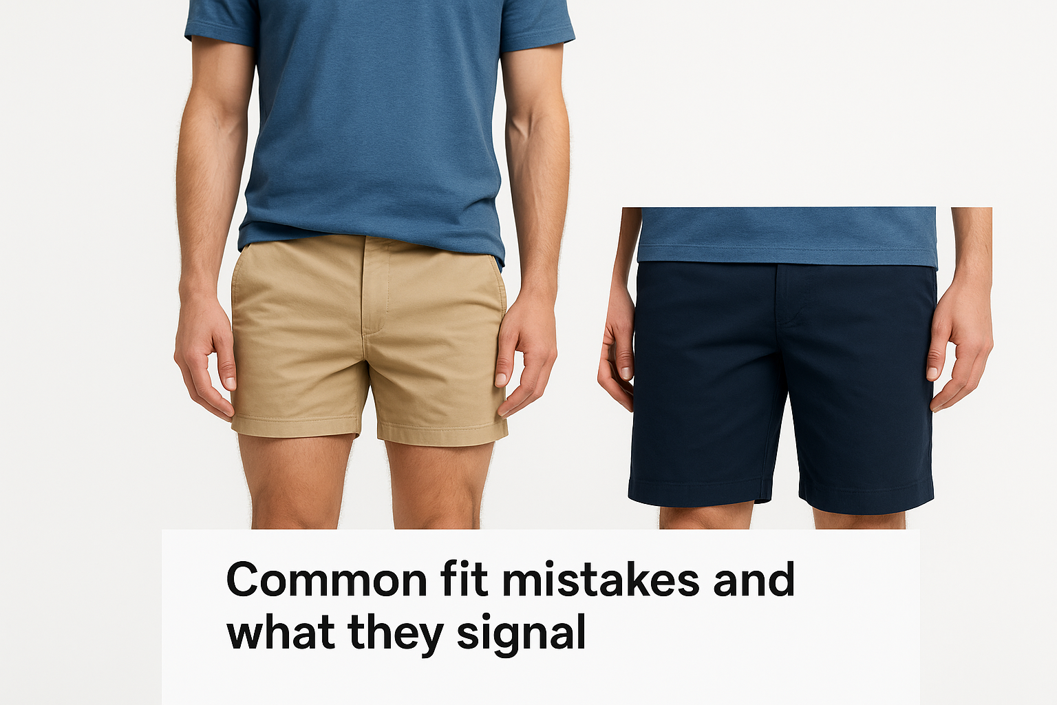 Common fit mistakes and what they signal