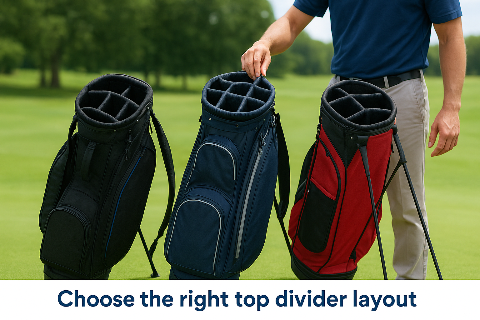 Choose the right top divider layout