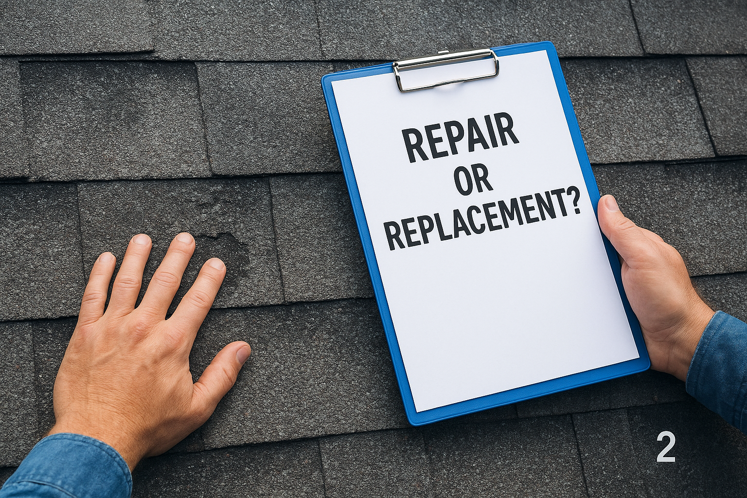 Step 2. Decide between repair and replacement