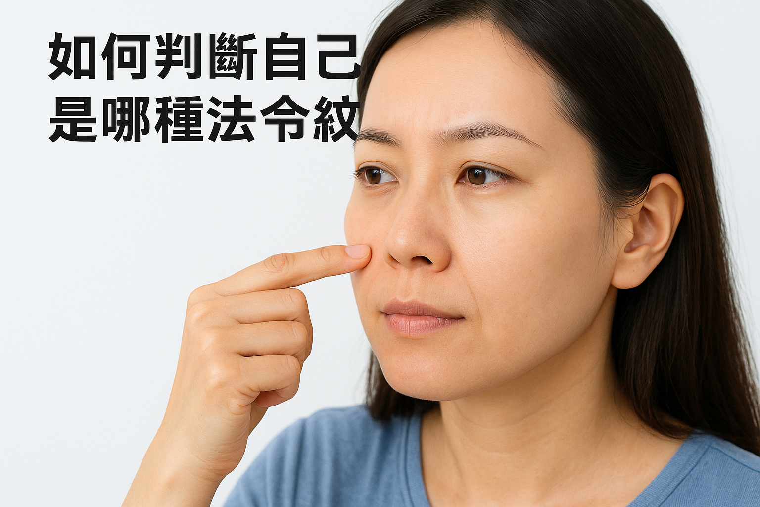 如何判斷自己是哪種法令紋