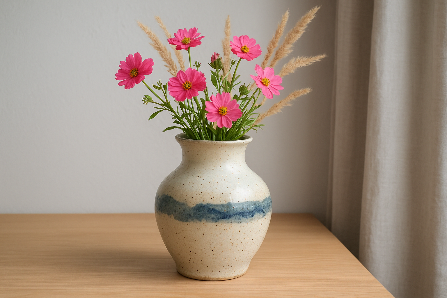 6. A statement ceramic vase from a local artisan