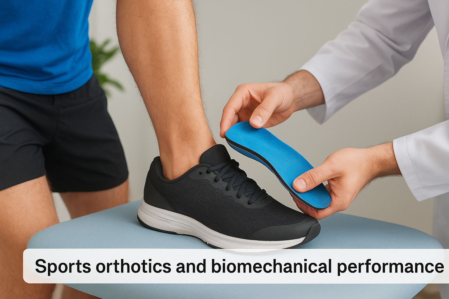Sports orthotics and biomechanical performance