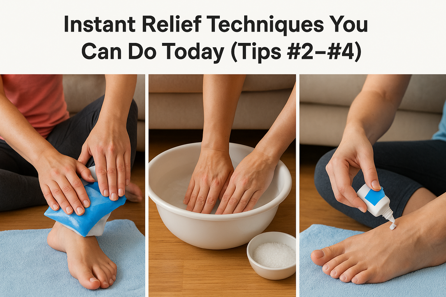 Instant Relief Techniques You Can Do Today (Tips #2–#4)