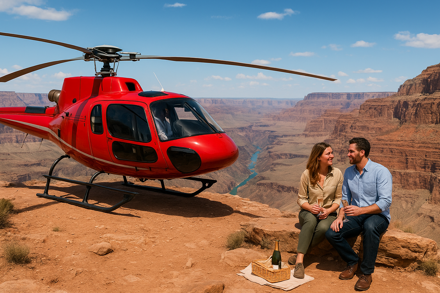 4. Grand Canyon helicopter tour