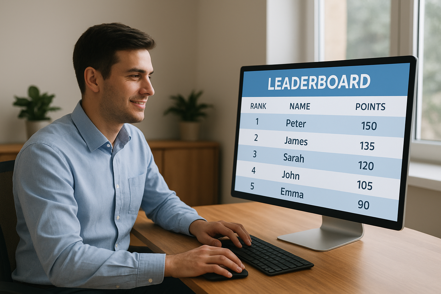 4. Add leaderboards for friendly competition