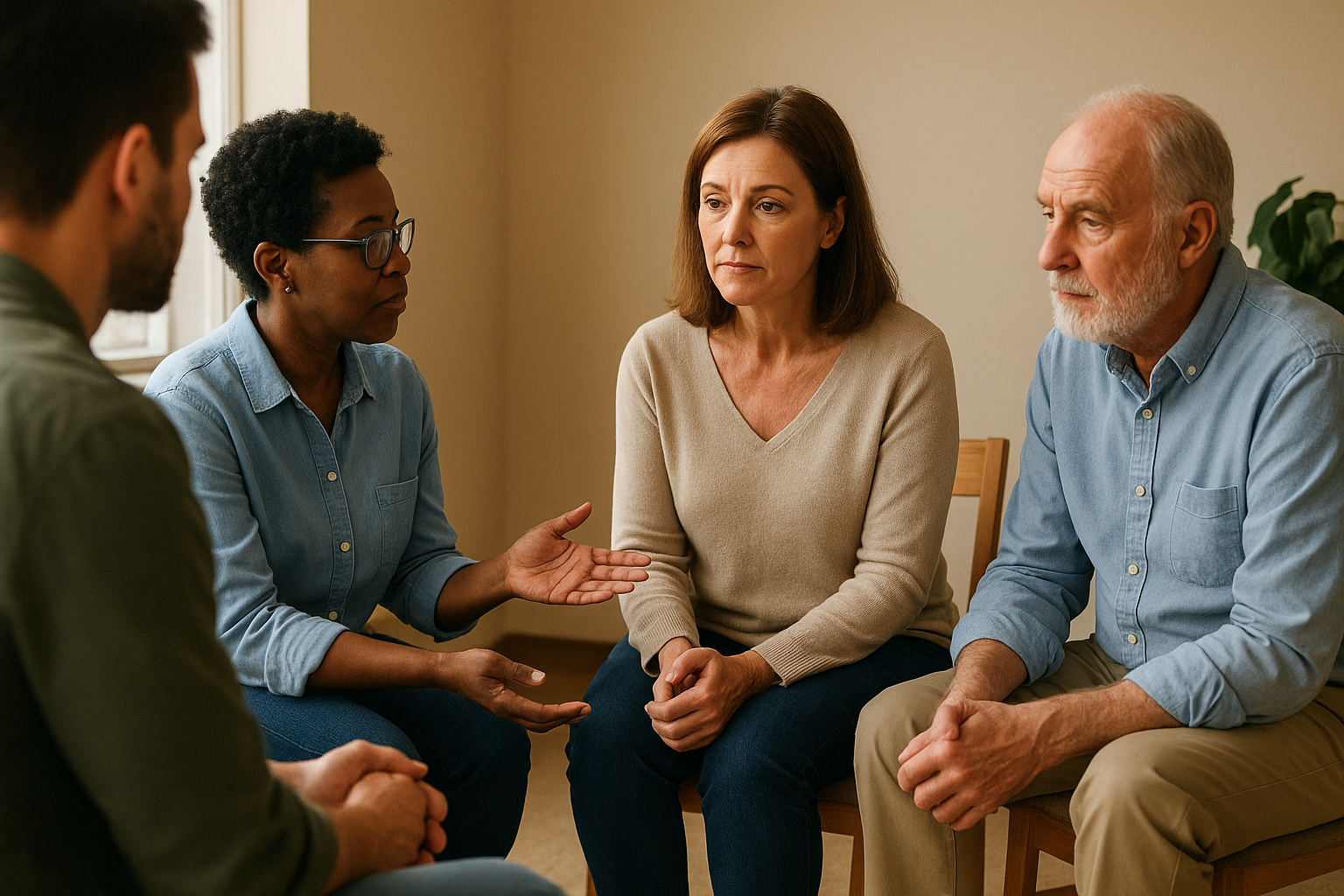 1. Hospice-based grief support groups