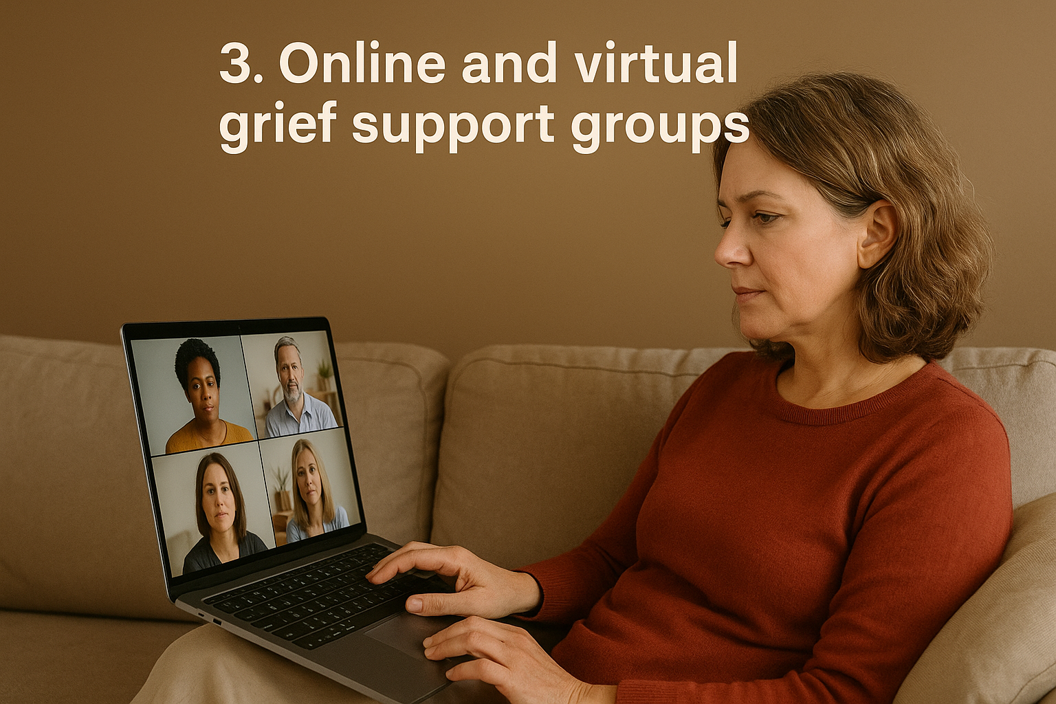 3. Online and virtual grief support groups