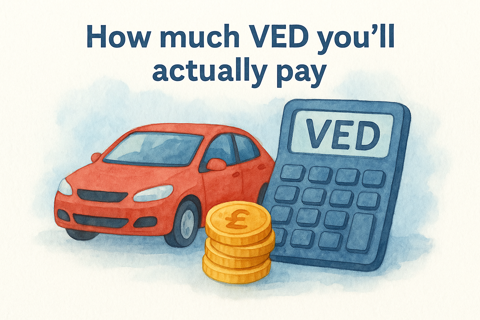 How much VED you'll actually pay