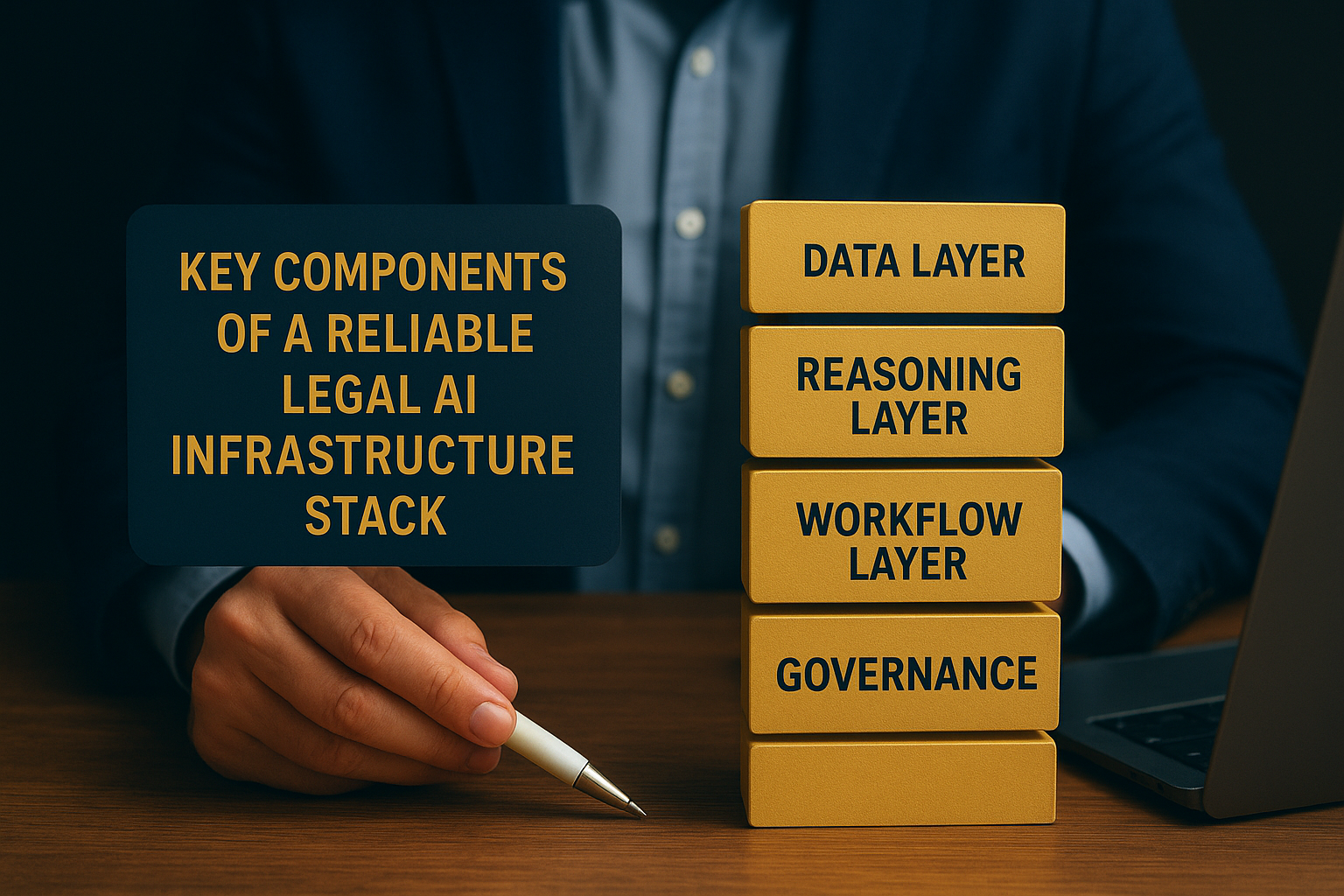 Key components of a reliable legal AI infrastructure stack