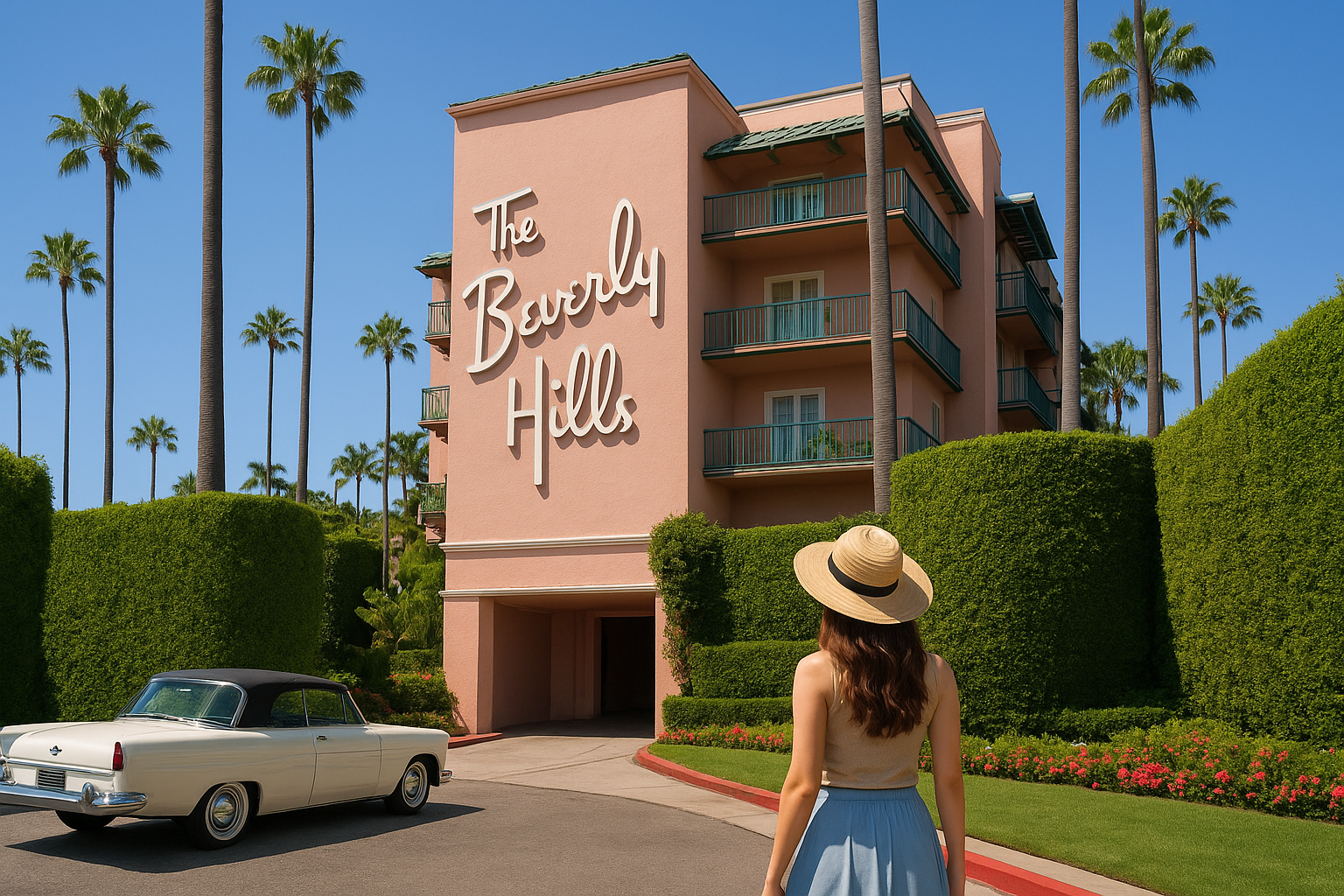 3. Spot celebrity homes and the Beverly Hills Hotel