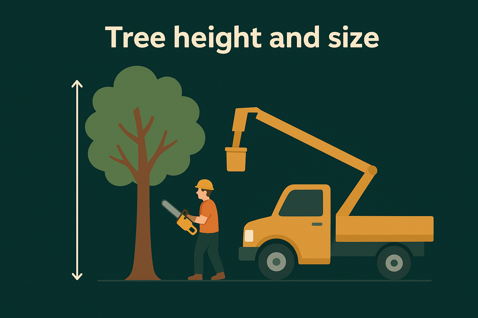 Tree height and size