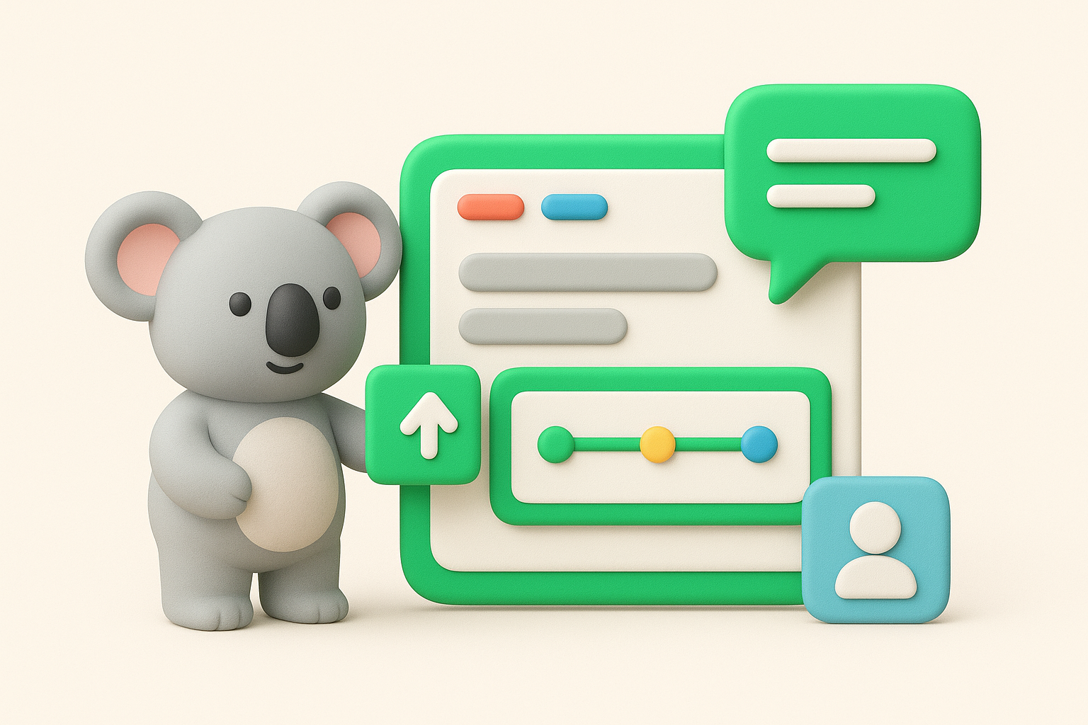 1. Koala Feedback for feedback and roadmap management