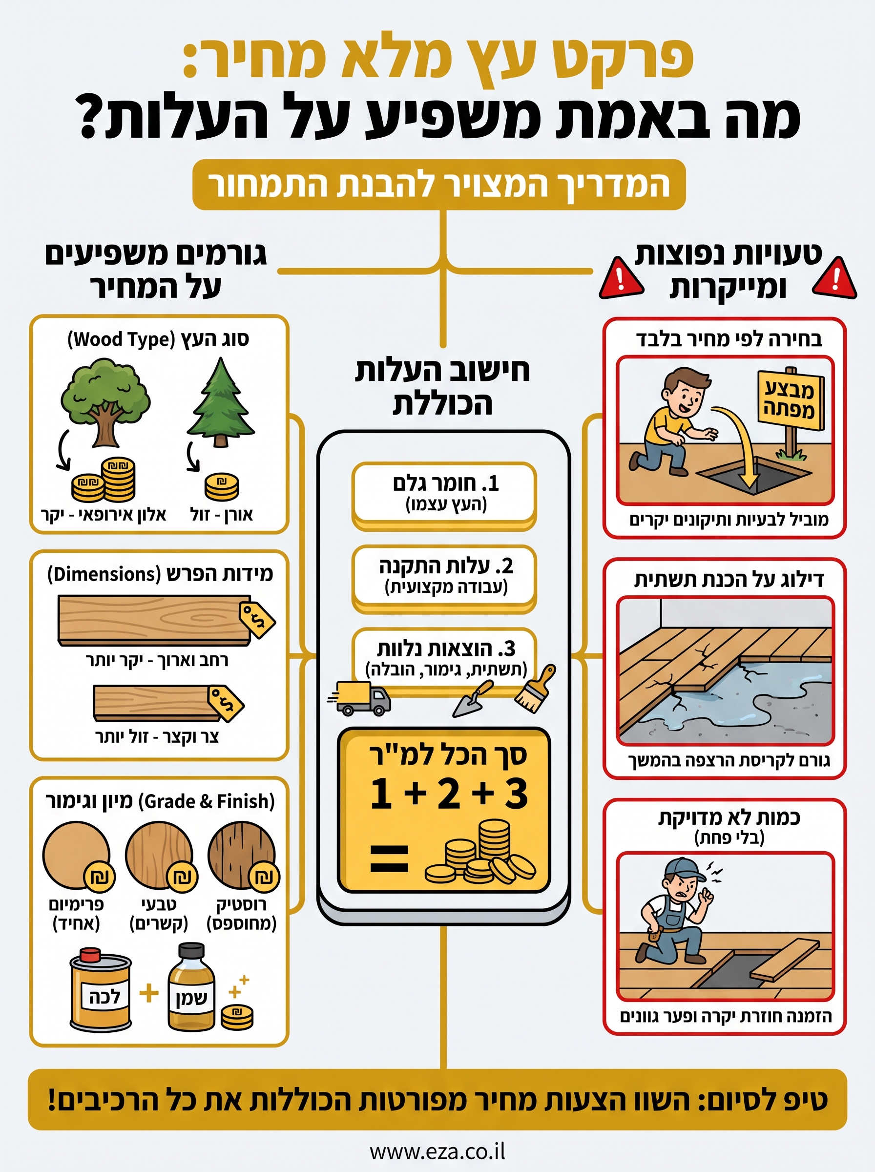 פרקט עץ מלא מחיר infographic
