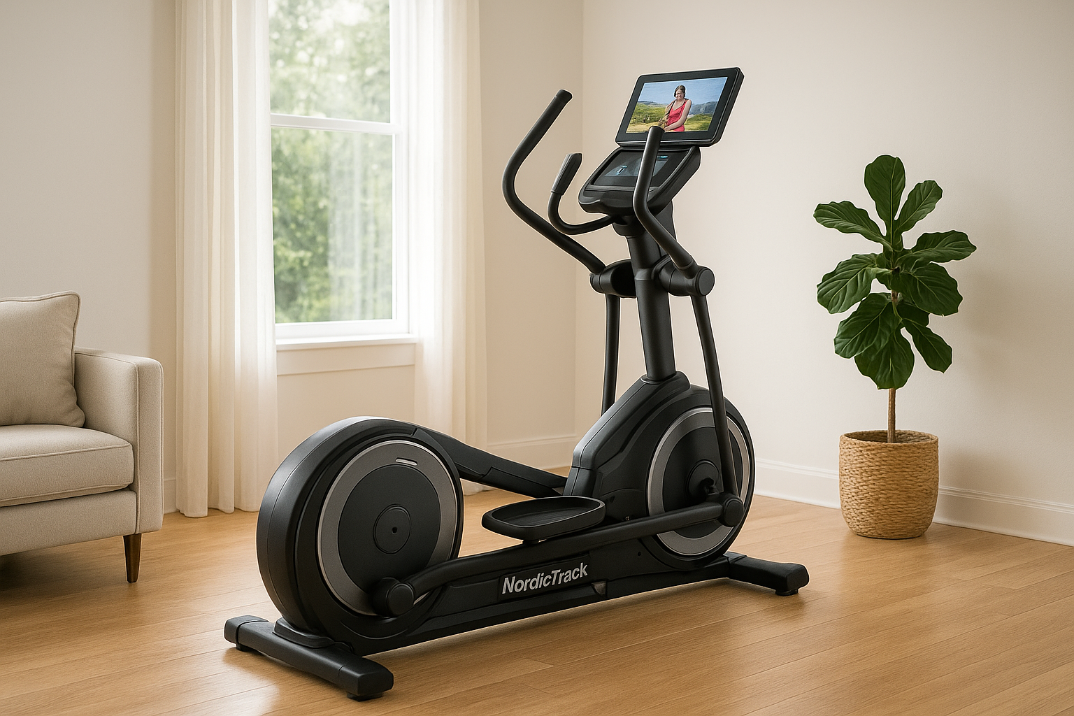 8. NordicTrack X16: best heavy-duty elliptical