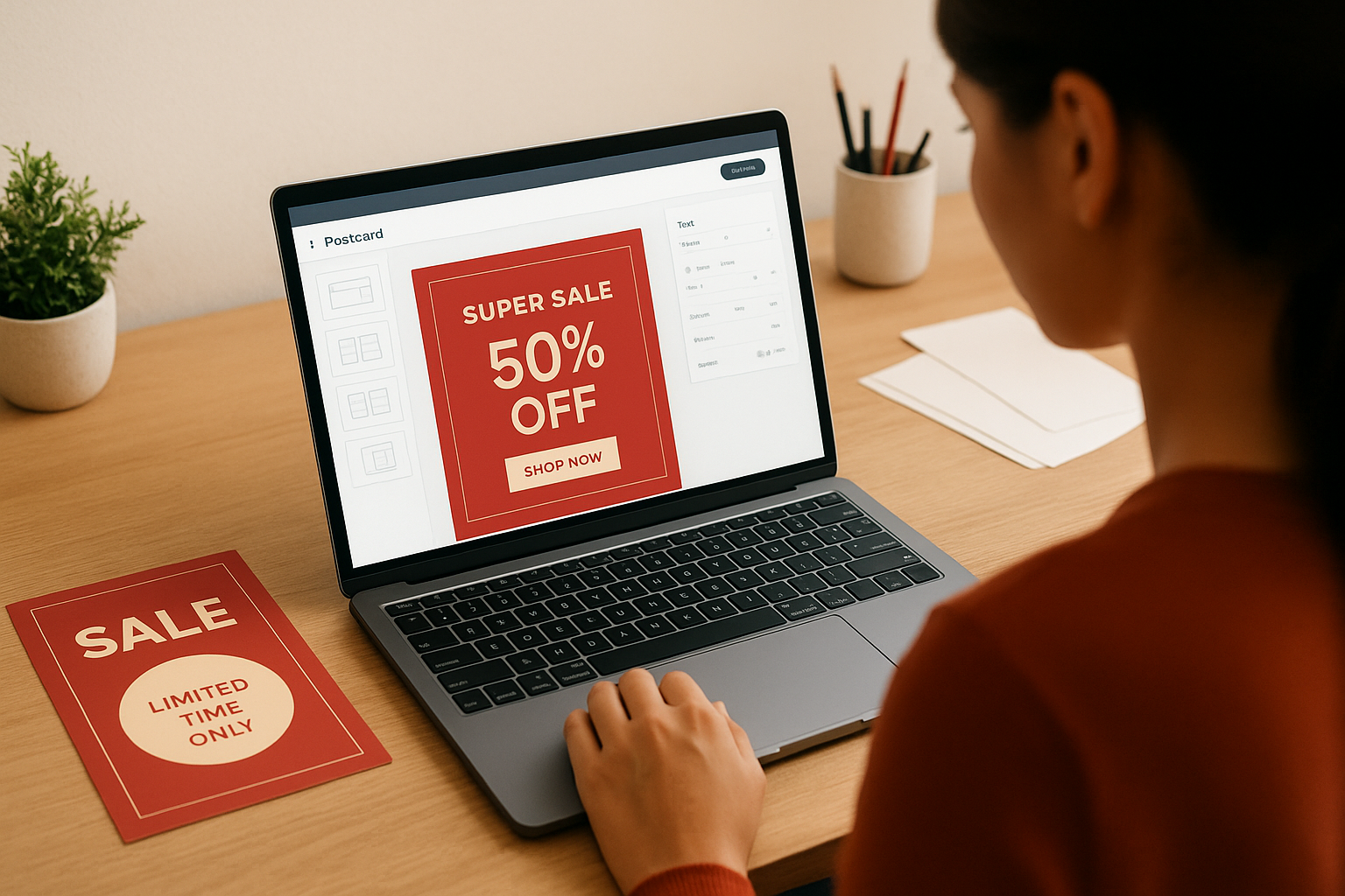 3. Vistaprint postcards